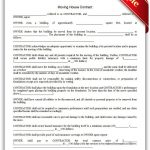 Free Printable Moving House Contract Legal Forms | Free Legal Forms   Free Printable Legal Forms California