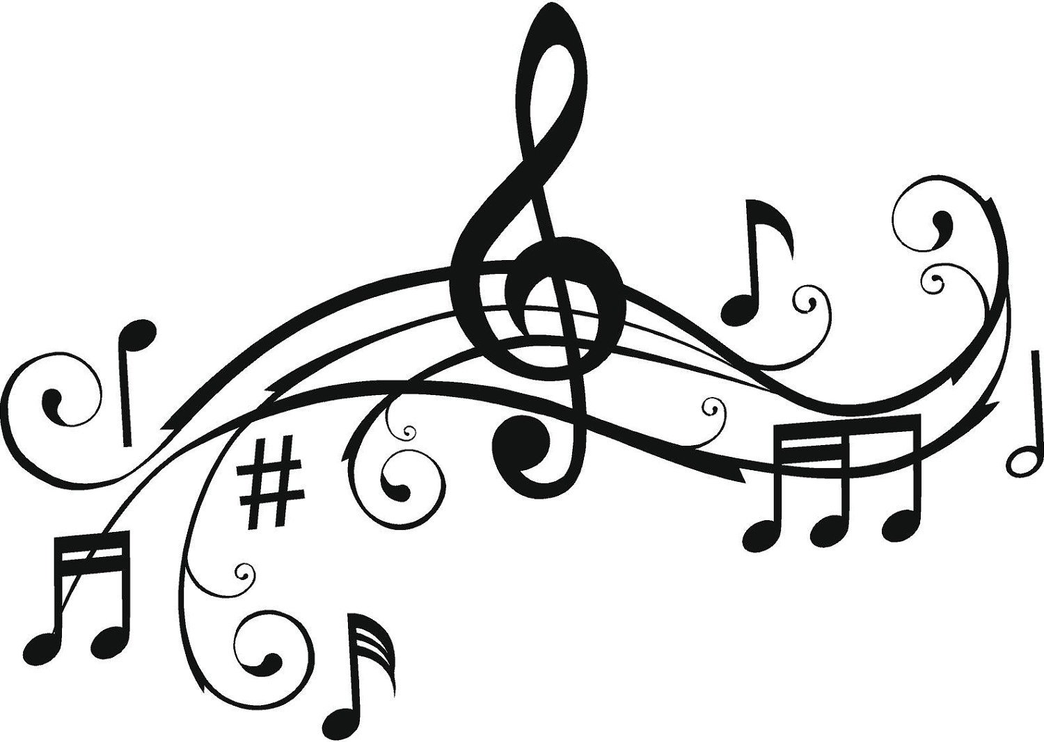 Free Printable Music Note Coloring Pages For Kids - Free Printable Pictures Of Music Notes