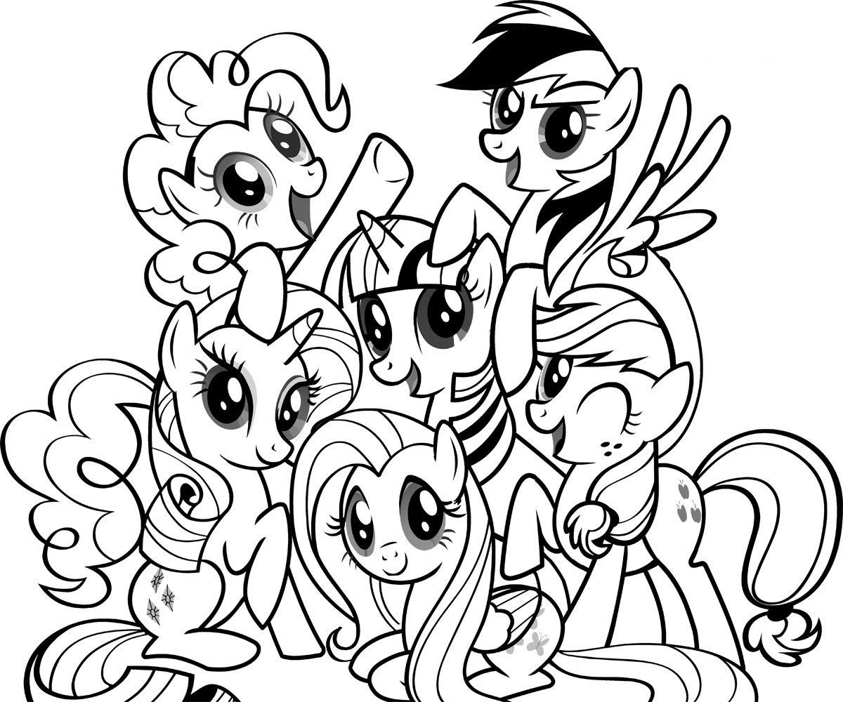 Free Printable My Little Pony Coloring Pages For Kids | Cool Stuff - Free Printable Coloring Pages Of My Little Pony