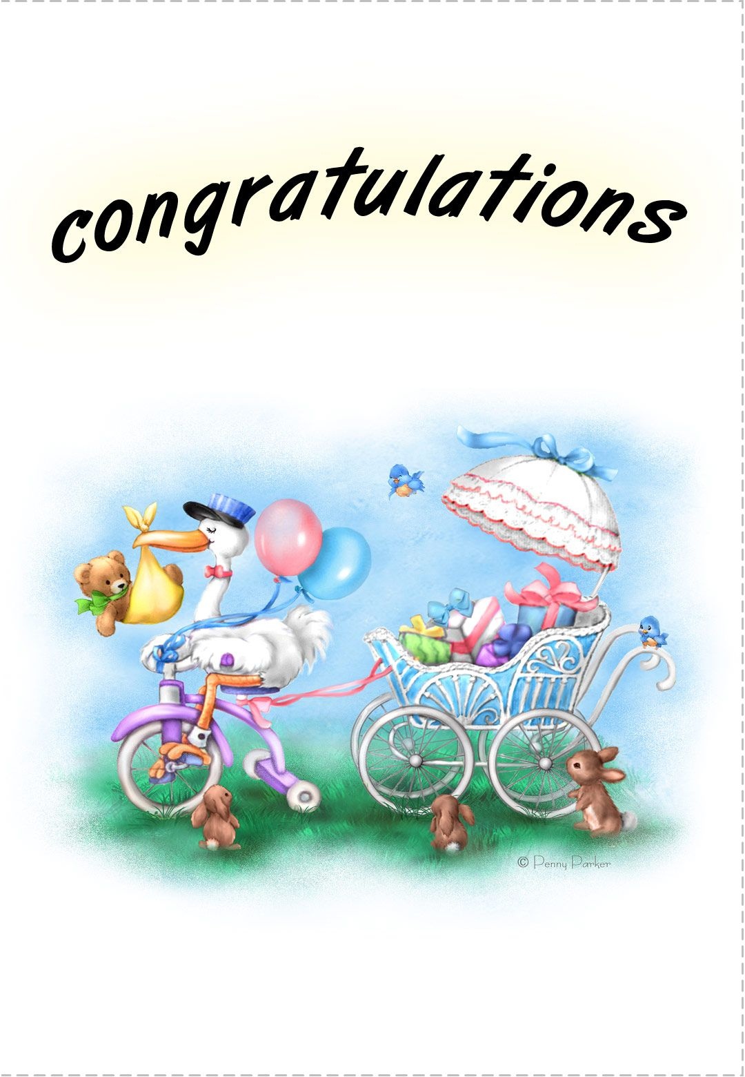 Congratulation Free Printable Baby Cards