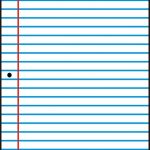 Free Printable Notebook Paper College & Wide Ruled Inside Wide Ruled   Free Printable Notebook Paper