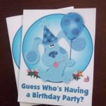 Free Printable Part Invites Link, I Also Like The Idea Of Putting A   Blue&#039;s Clues Invitations Free Printable