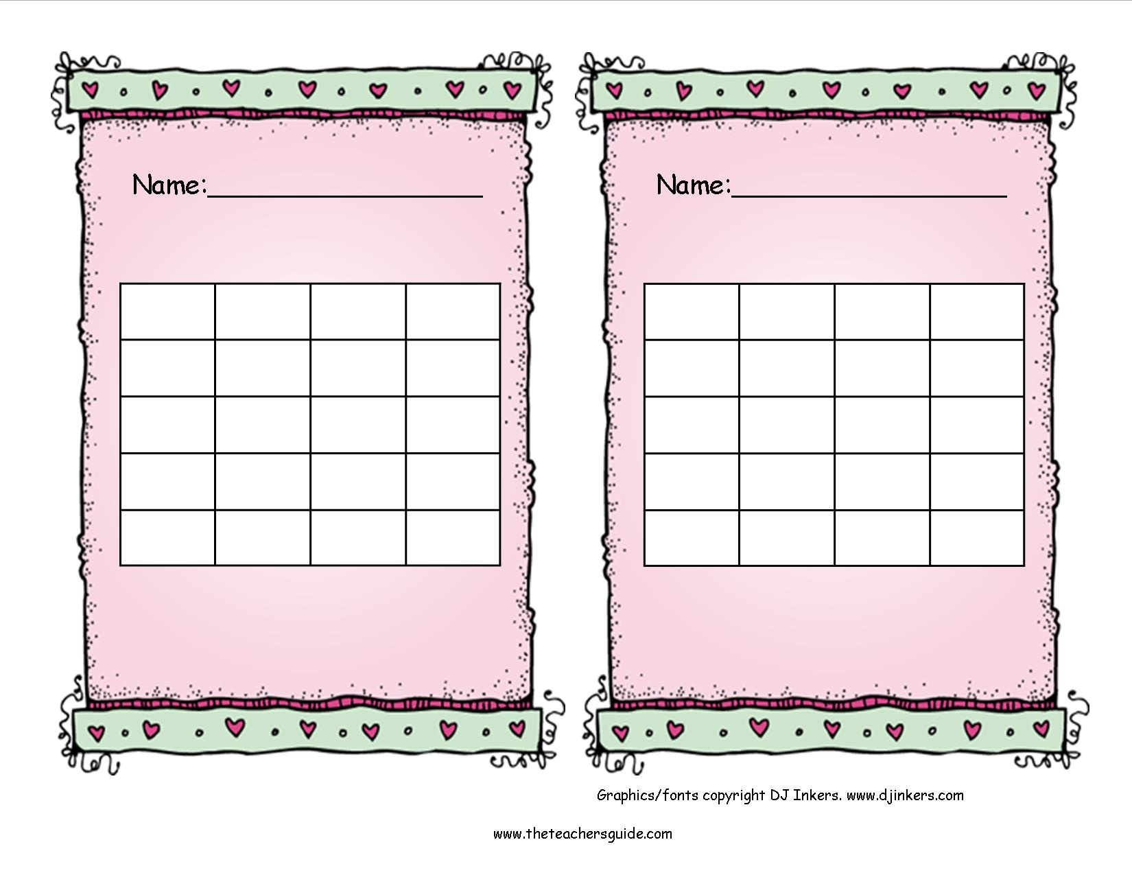 Free Printable Incentive Charts For Students Free Printable A To Z