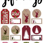 Free Printable Rustic And Plaid Gift Tags | Best Of Pinterest   Free Printable To From Gift Tags