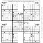 Free Printable Samurai Sudoku Puzzles | Spellen   Sudoku Puzzles   Free Printable Samurai Sudoku