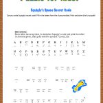 Free Printable Secret Code Word Puzzle For Kids. This Puzzle Has A   Printable Escape Room Free