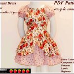 Free Printable Sewing Patterns | Alexandra Girls Dress Sewing   Free Printable Toddler Dress Patterns