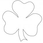 Free Printable Shamrock Coloring Pages For Kids   Free Printable Shamrocks