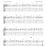 Free Printable Sheet Music: O Come, All Ye Faithful, Easy Free   Free Printable Guitar Music