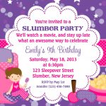 Free Printable Spa Party Invitations | Home Party Ideas   Free Printable Spa Party Invitations Templates