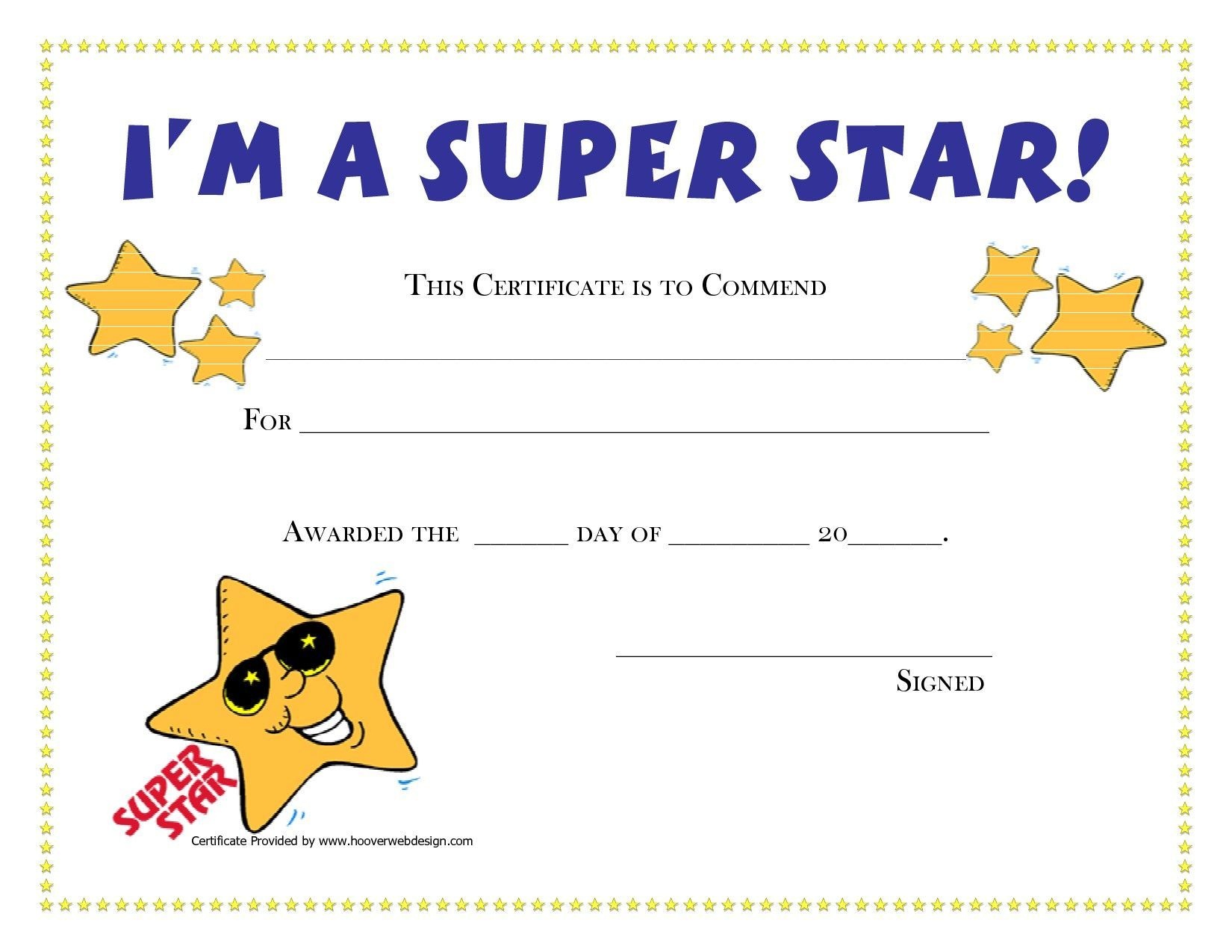  Free Printable Children s Certificates Templates Free Printable A To Z