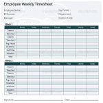 Free Printable Timesheet Templates | Timesheet Template Free Excel   Monthly Timesheet Template Free Printable
