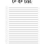 Free Printable To Do List Template | Keep It Together | Todo List   Free Printable To Do List Pdf