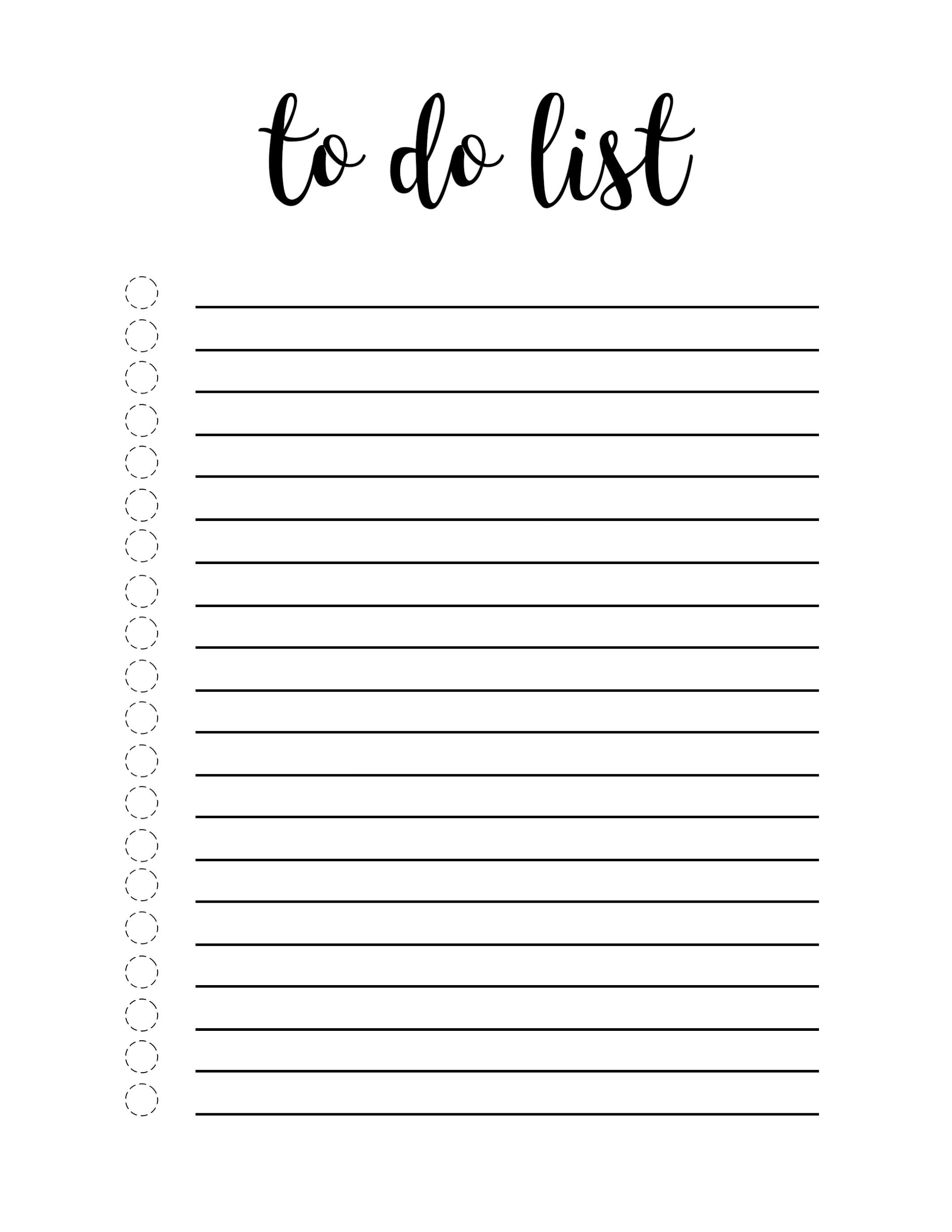 Free Printable To Do List Template | Keep It Together | Todo List - Free Printable To Do List Pdf