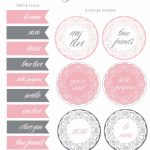 Free Printable Wedding Cupcake Toppers   Google Search | Party Time   Free Printable Whale Cupcake Toppers