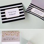 Free Printable Will You Be My Bridesmaid Or Moh Cards | Mr. And Mrs   Free Printable Will You Be My Maid Of Honor Card