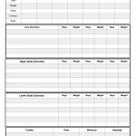 Free Printable Workout Logs: 3 Designs For Your Needs   Free Printable Running Log