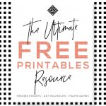 Free Printables • Free Wall Art Roundups • Little Gold Pixel   Free Printable Wall Art Prints