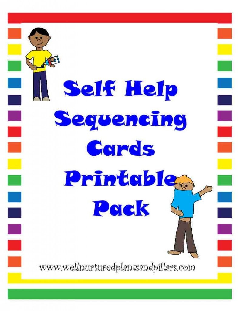 Free} Self Help Skills Sequencing Cards Printable Pack- Getting - Free Printable Sequencing Cards For Preschool