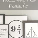 Free Set Of Harry Potter Printables – Salty Willows   Free Printable Harry Potter Pictures