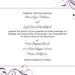 Free Wedding Invitation Templates For Word | Marina Gallery Fine Art   Free Printable Wedding Invitation Templates For Word