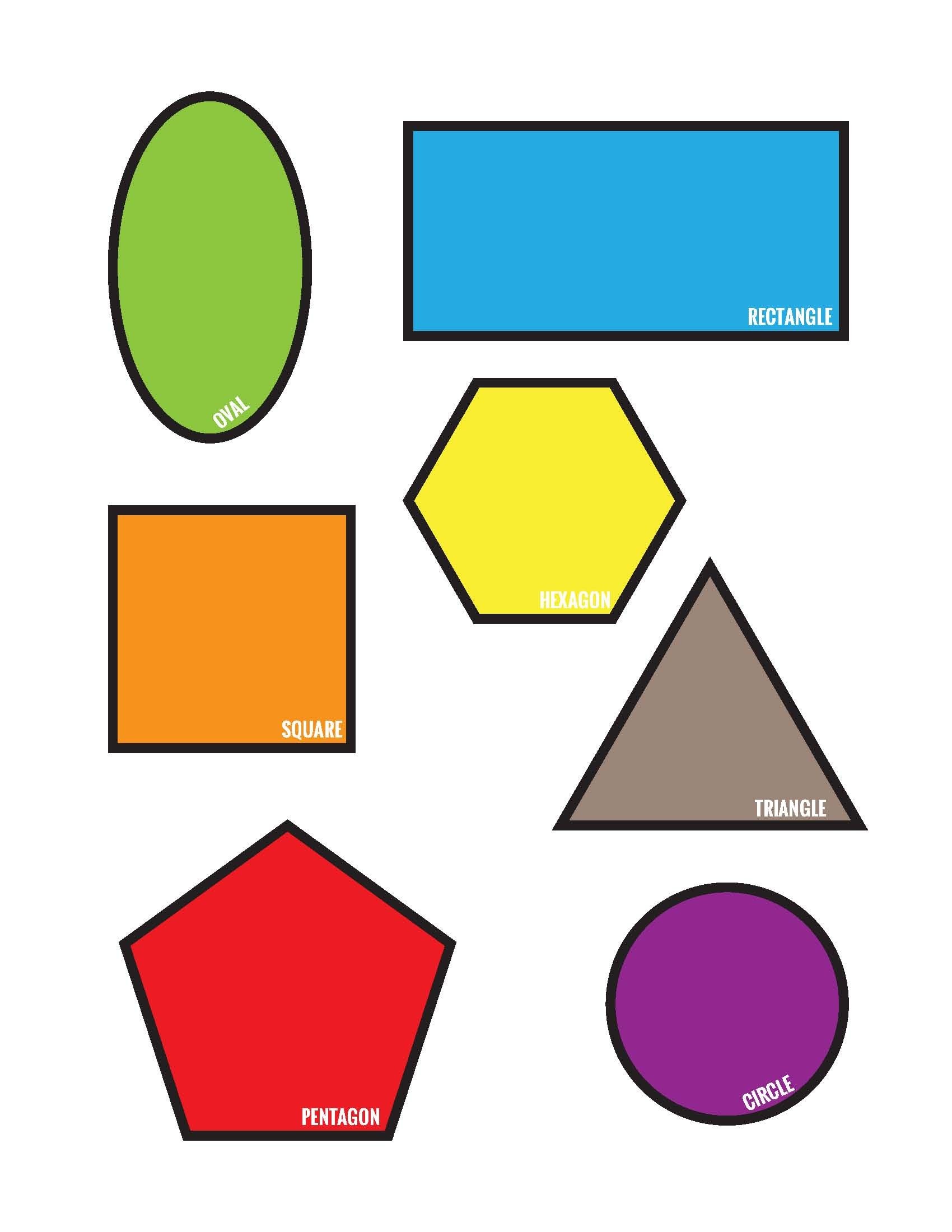 Freebies: Colorful Shapes Matching File Folder Printable Game (Free - Free Printable File Folders For Preschoolers