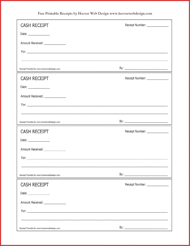 Www Hooverwebdesign Com Free Printables Printable Receipts