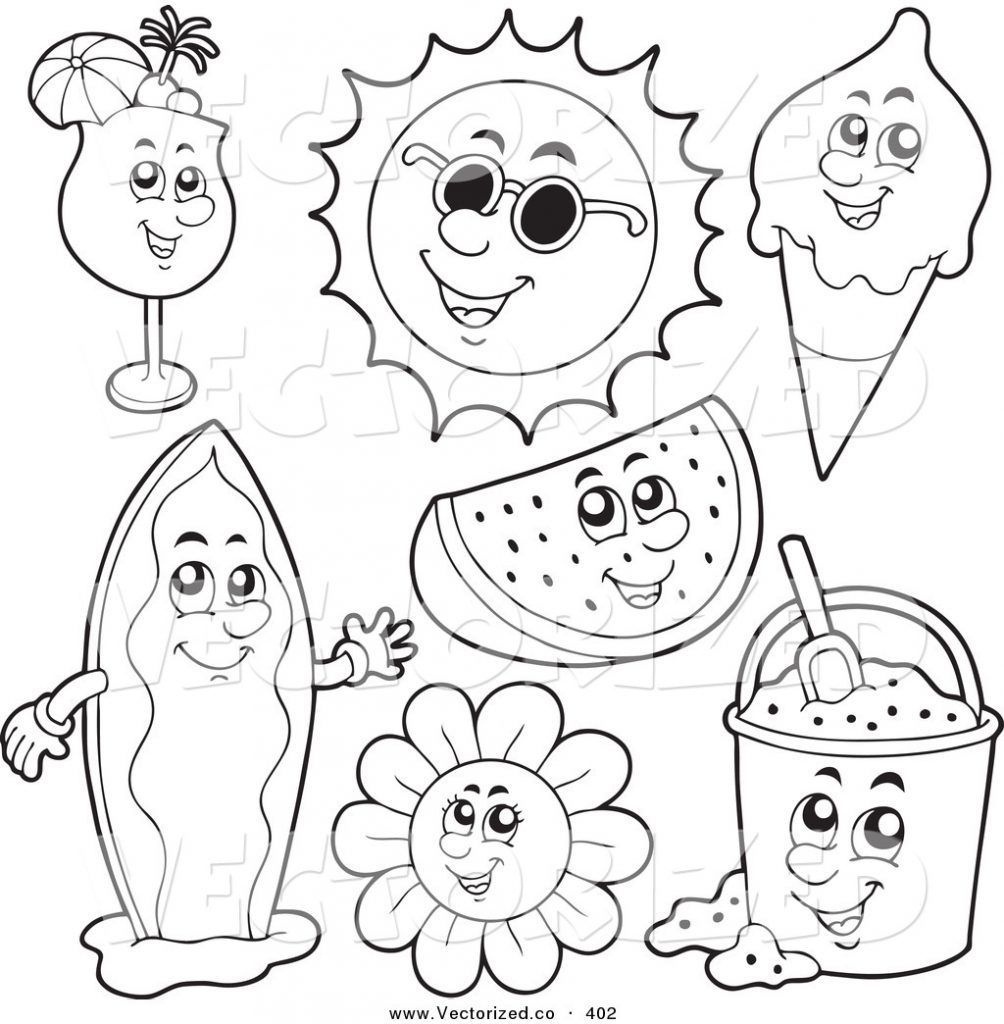 Fundamentals Summer Coloring Pages Free Printable Download Xsibe 10 - Free Printable Summer Coloring Pages