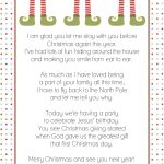 Goodbye Letter From The Elf On A Shelf | Christmas! | Elf Letters   Elf On The Shelf Goodbye Letter Free Printable
