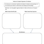 Graphic Organizers Worksheets | Inference Graphic Organizers Worksheets   Free Printable Graphic Organizers