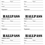 Hall Pass Template 10 Outrageous Ideas For Your Hall Pass   Free Printable Hall Pass Template