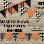 Halloween Banner, Free Halloween Printable, Printable Halloween   Free Printable Halloween Banner