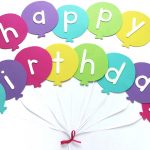 Happy Birthday Banner Diy Template | Balloon Birthday Banner Template   Free Printable Happy Birthday Banner Templates