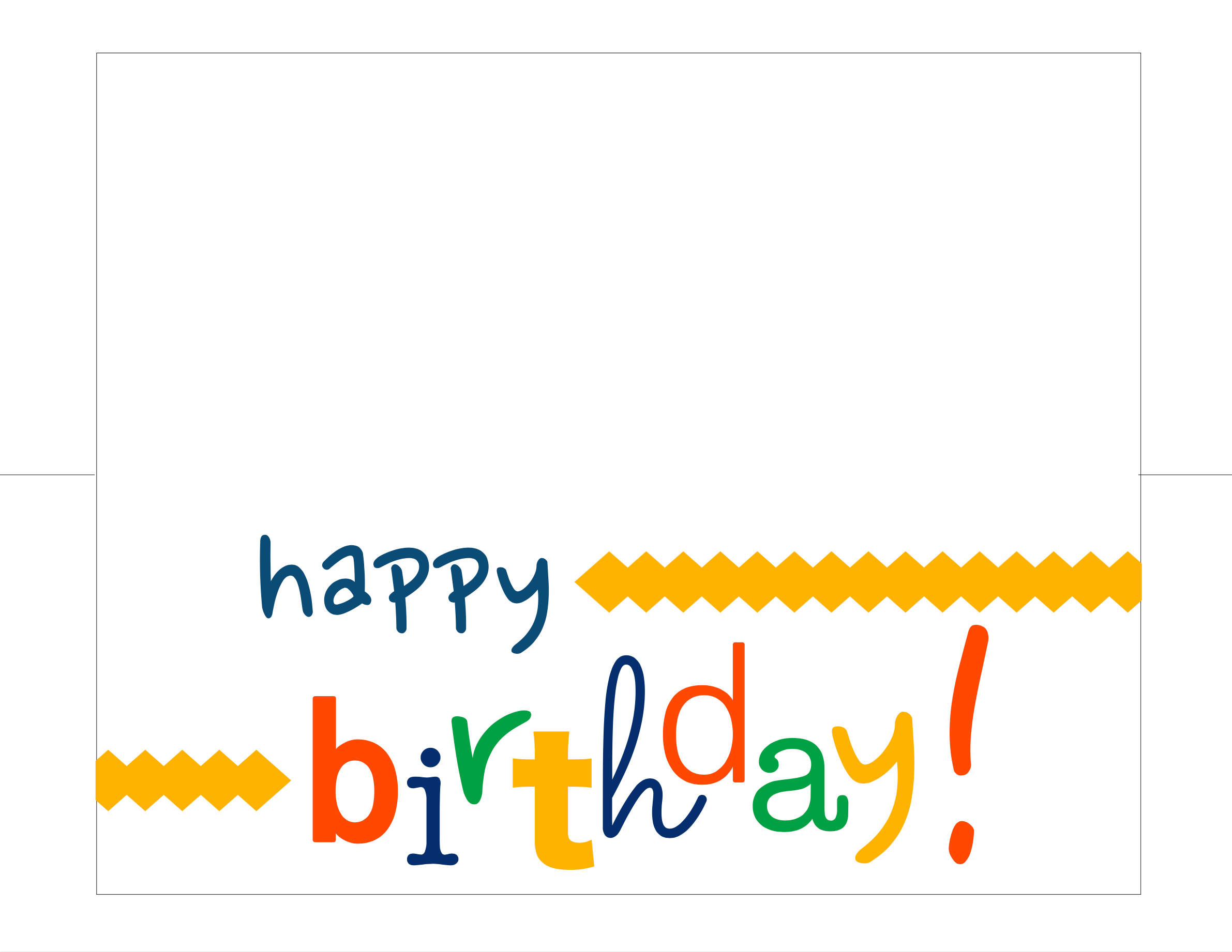 Happy Birthday Card Free Printable - How Do The Jones Do It - Happy Birthday Free Cards Printable