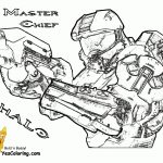 Heroic Halo 4 Coloring Pages | Halo 4 | Free | Master Chief   Free Printable Halo Coloring Pages