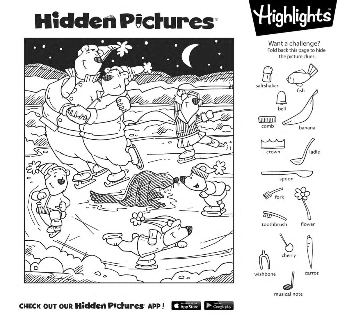 Highlights On Twitter: &amp;quot;this Is A Tough One! Where Is The 🍴 Fork - Free Printable Highlights Hidden Pictures