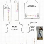 Image Of Printable Sewing Pattern For A Ski Coat Or Winter Jacket To   Free Printable Barbie Doll Sewing Patterns Template