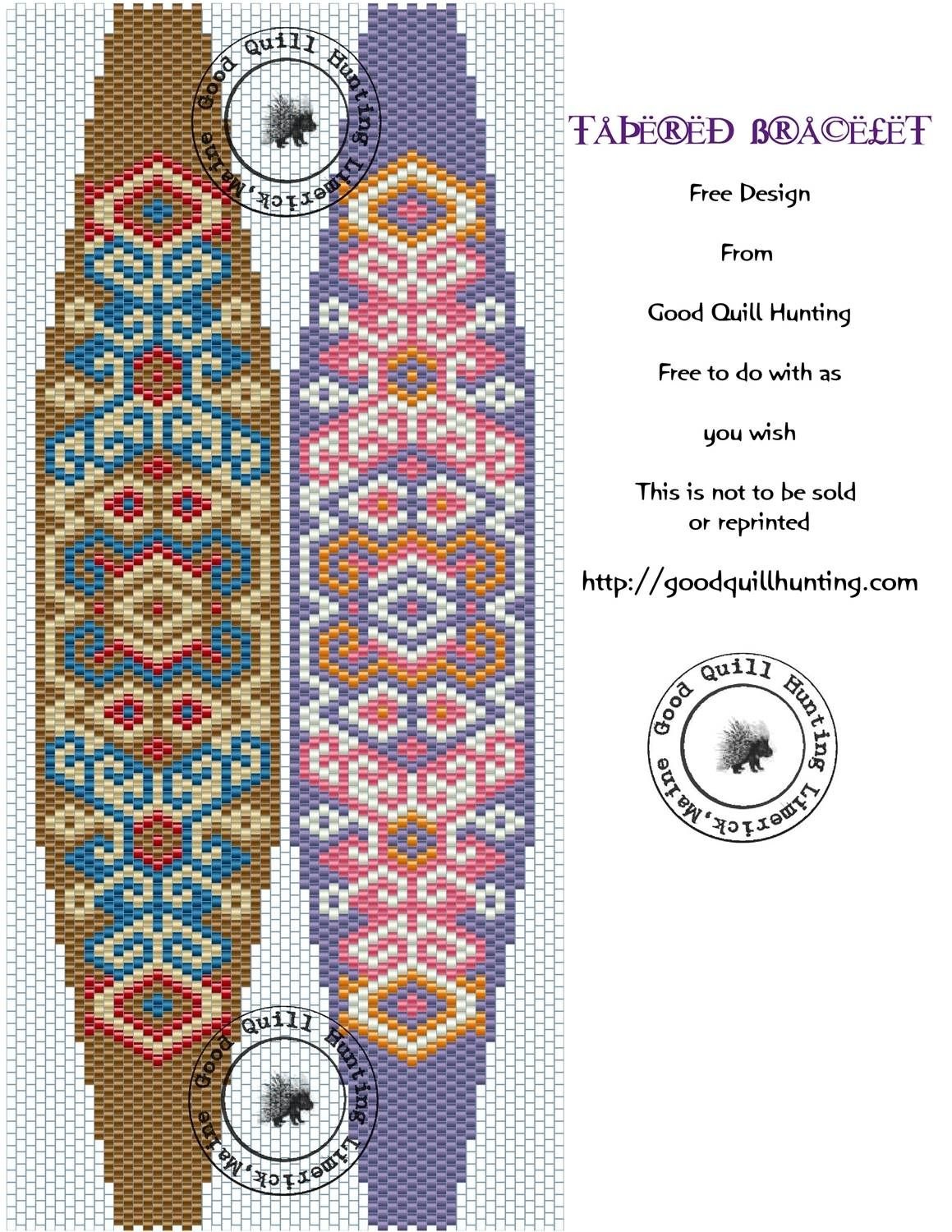 Free Printable Loom Beading Patterns