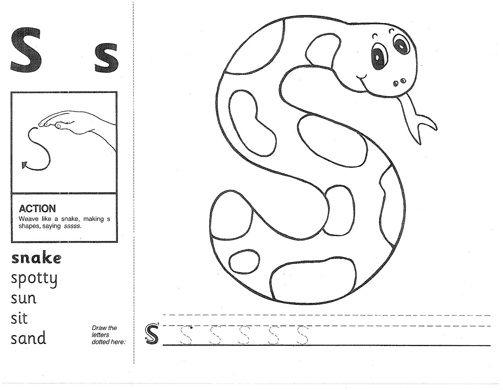 Jolly Phonics Worksheets Images For Jolly Phonics | Jolly Phonics - Jolly Phonics Worksheets Free Printable