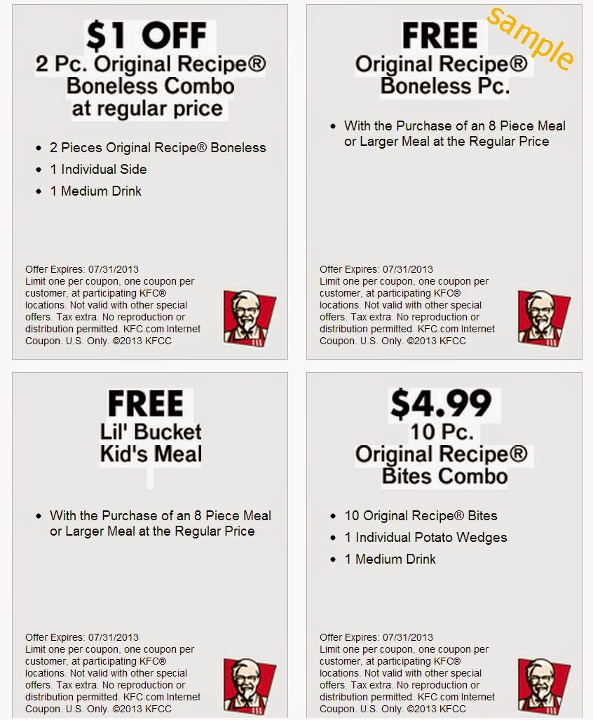 Kfc Canada Printable Coupons November 2018 / Wcco Dining Out Deals - Free Printable Coupons 2014