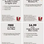 Kfc Canada Printable Coupons November 2018 / Wcco Dining Out Deals   Free Printable Las Vegas Coupons 2014