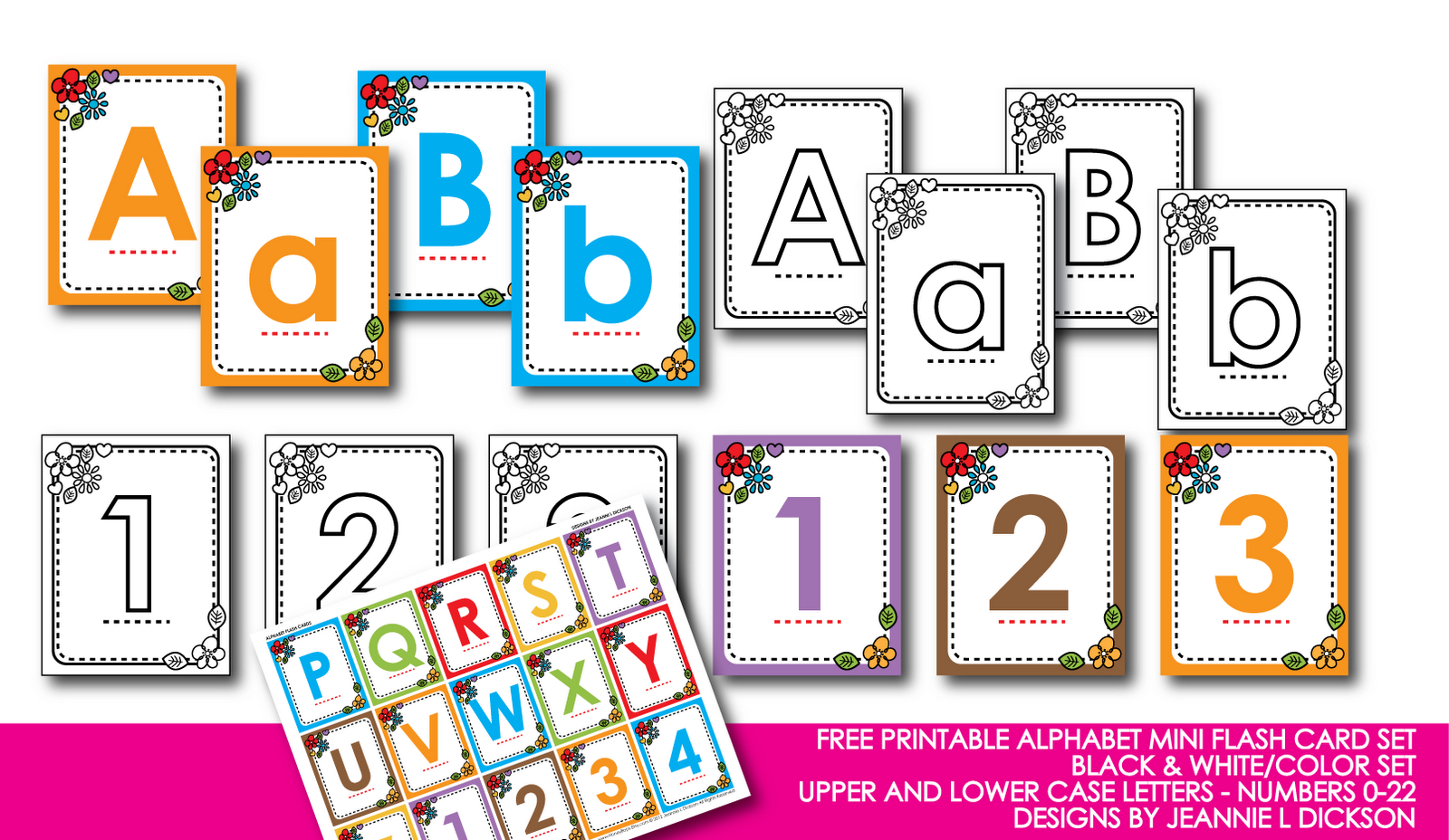 Kindergarten Alphabet Cards | Free Printable Alphabet Mini Flash - Free Printable Lower Case Letters Flashcards