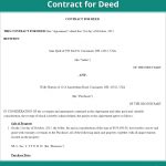 Land Contract Forms | Free Contract For Deed Form (Us) | Lawdepot   Free Printable Land Contract Forms