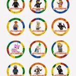 Lego Movie Cupcake Toppers   Free Printables, Also Has Peppa Pig   Free Printable Lego Cupcake Toppers