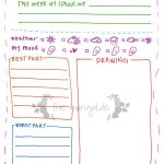 Letter To Grandma Printable Template Girl | Five Marigolds   Free Printable Letter Writing Templates