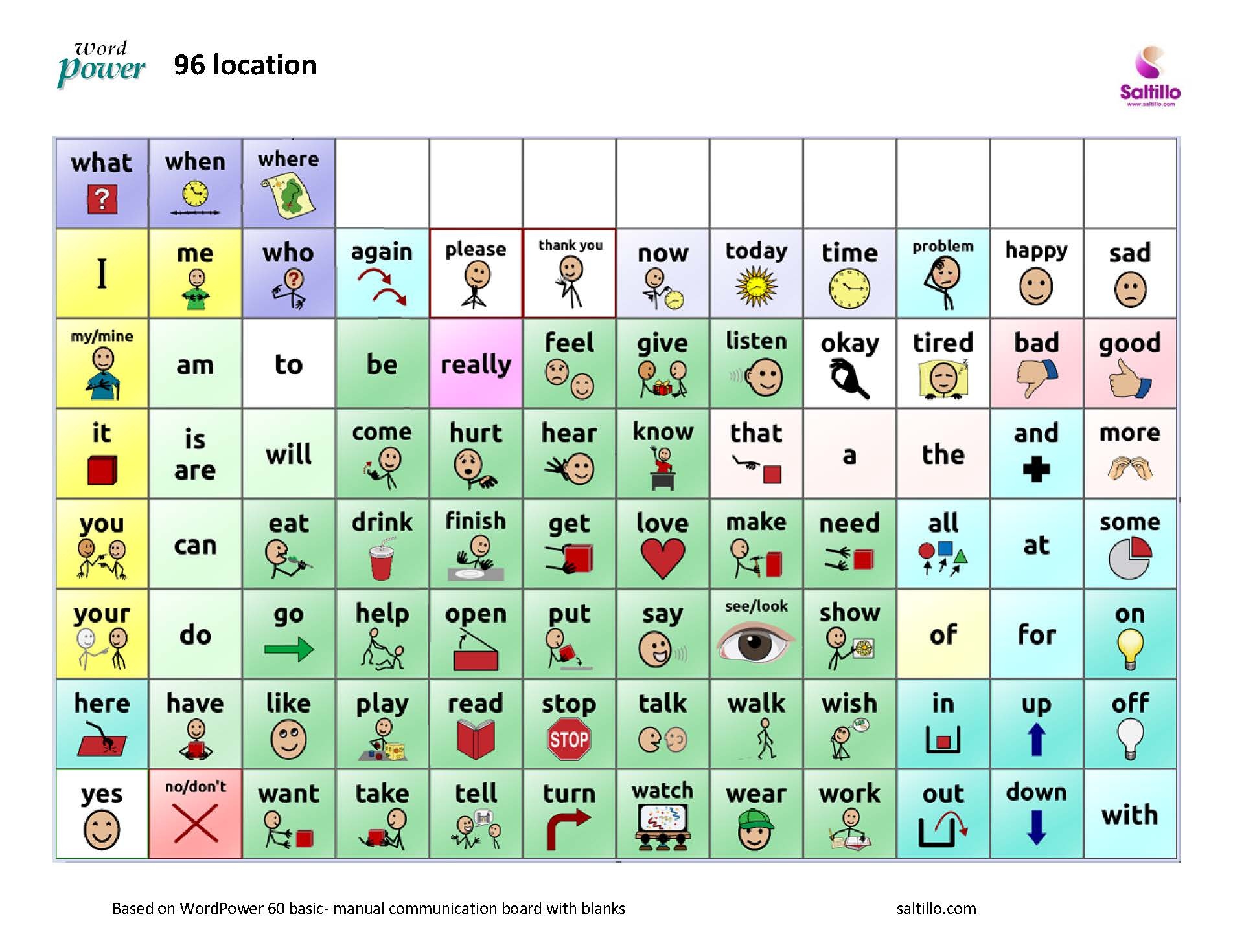 Free Printable Picture Communication Symbols | Free ...