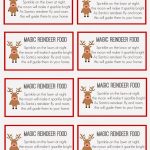 Magic Reindeer Food | Christmas | Reindeer Food, Magic Reindeer Food   Reindeer Food Poem Free Printable