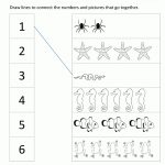Math Worksheets Kindergarten Kg 1 Maths Pdf Free Printable Match It   Free Printable Kindergarten Math Activities