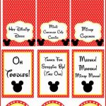 Mickey Mouse Clubhouse Party Ideas And Free Party Printables   Free Printable Mickey Mouse Decorations