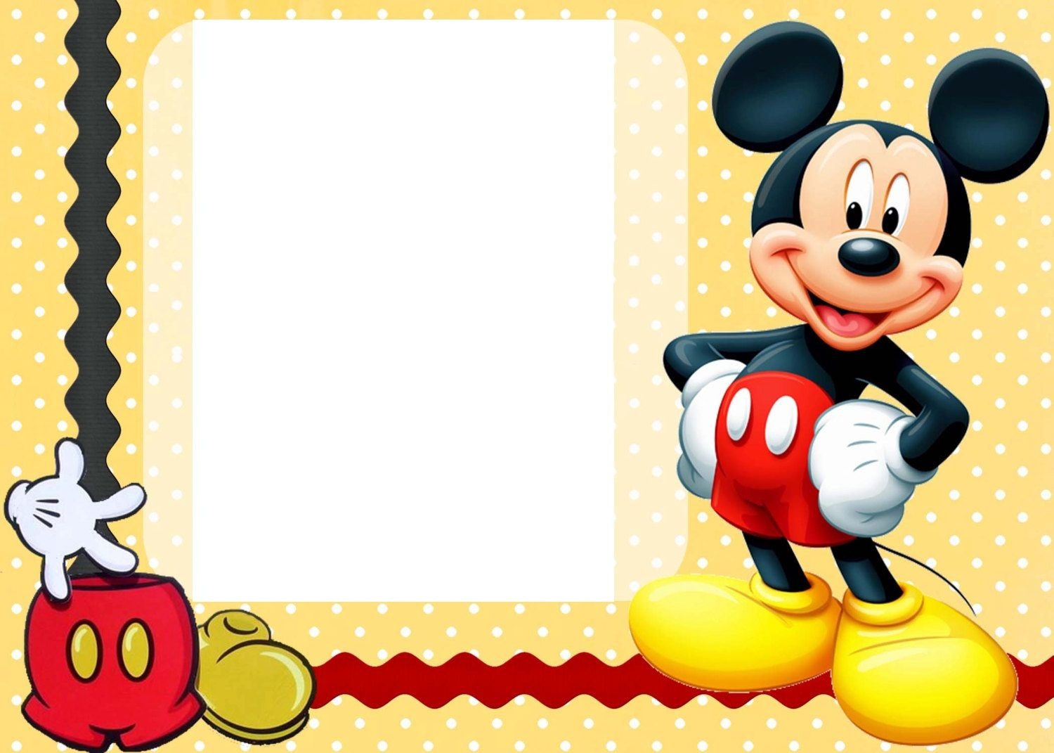 Mickey Mouse Invitation Cards - Kaza.psstech.co - Free Printable Mickey Mouse Birthday Invitations